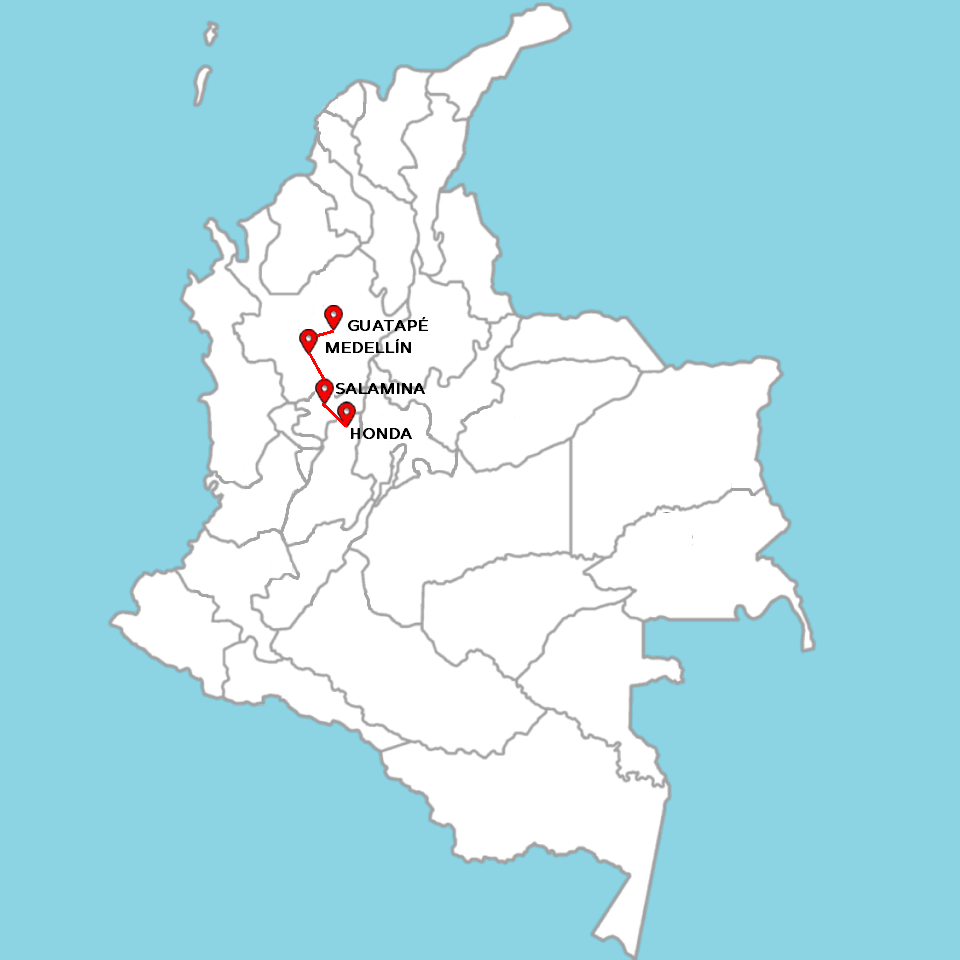 BIKE ROUTE 6 DAYS / 650 km